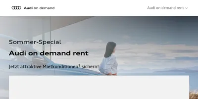 Audi on demand subscribe Auto-Abo Screenshot