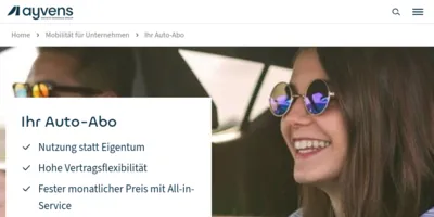 Ayvens Auto-Abo Screenshot