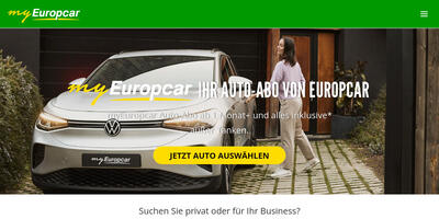 Europcar Auto-Abo Screenshot