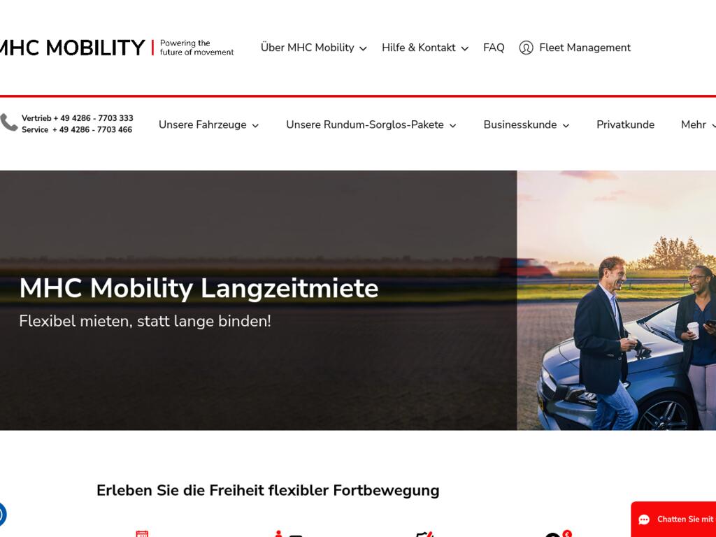 MHC Mobility Screenshot