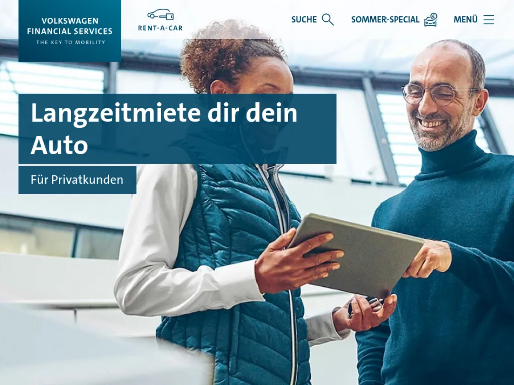 VW Auto Abo Screenshot