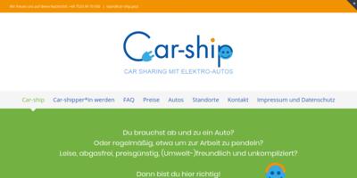 Car-ship CarSharing Screenshot