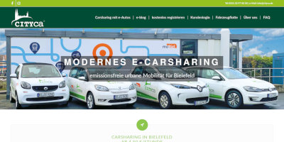 CITYca CarSharing Screenshot