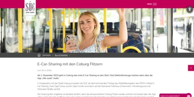 Coburg Flitzer CarSharing Screenshot
