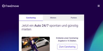 Free2Move CarSharing Screenshot