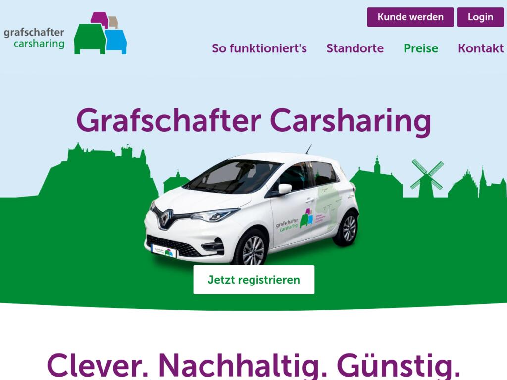 Grafschafter Carsharing Screenshot