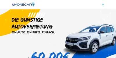 MyOneCar CarSharing Screenshot