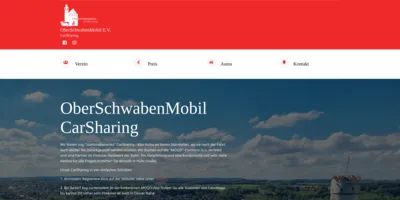 OberSchwabenMobil CarSharing Screenshot
