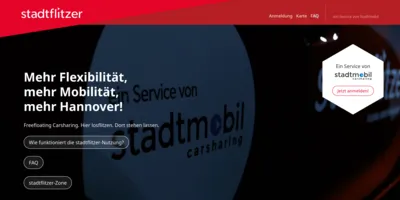 stadtflitzer CarSharing Screenshot