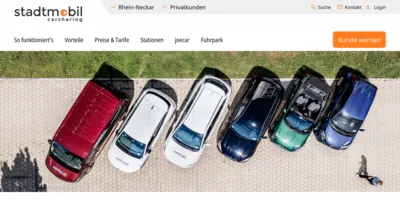 stadtmobil Rhein-Neckar CarSharing Screenshot