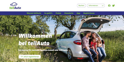 teilAuto CarSharing Screenshot