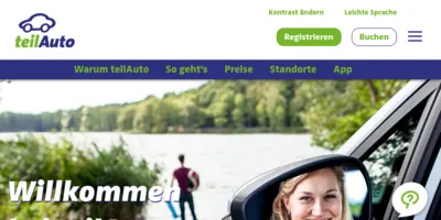 teilAuto CarSharing Screenshot