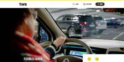 TWS E-Carsharing CarSharing Screenshot