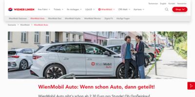 WienMobil CarSharing Screenshot