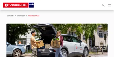 WienMobil CarSharing Screenshot