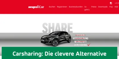 wupsiCar CarSharing Screenshot