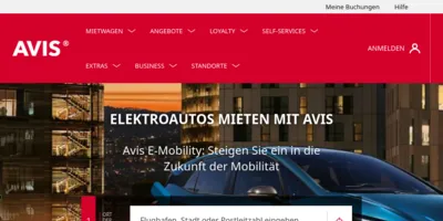 avis Mietwagen Screenshot