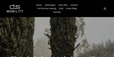 DS Mobility Mietwagen Screenshot