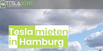 tesla-rent Mietwagen Screenshot